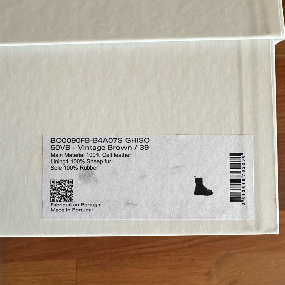 Isabel Marant Ghiso Sherling Lace Up Boots (Size US 8) - Picture 5 of 6